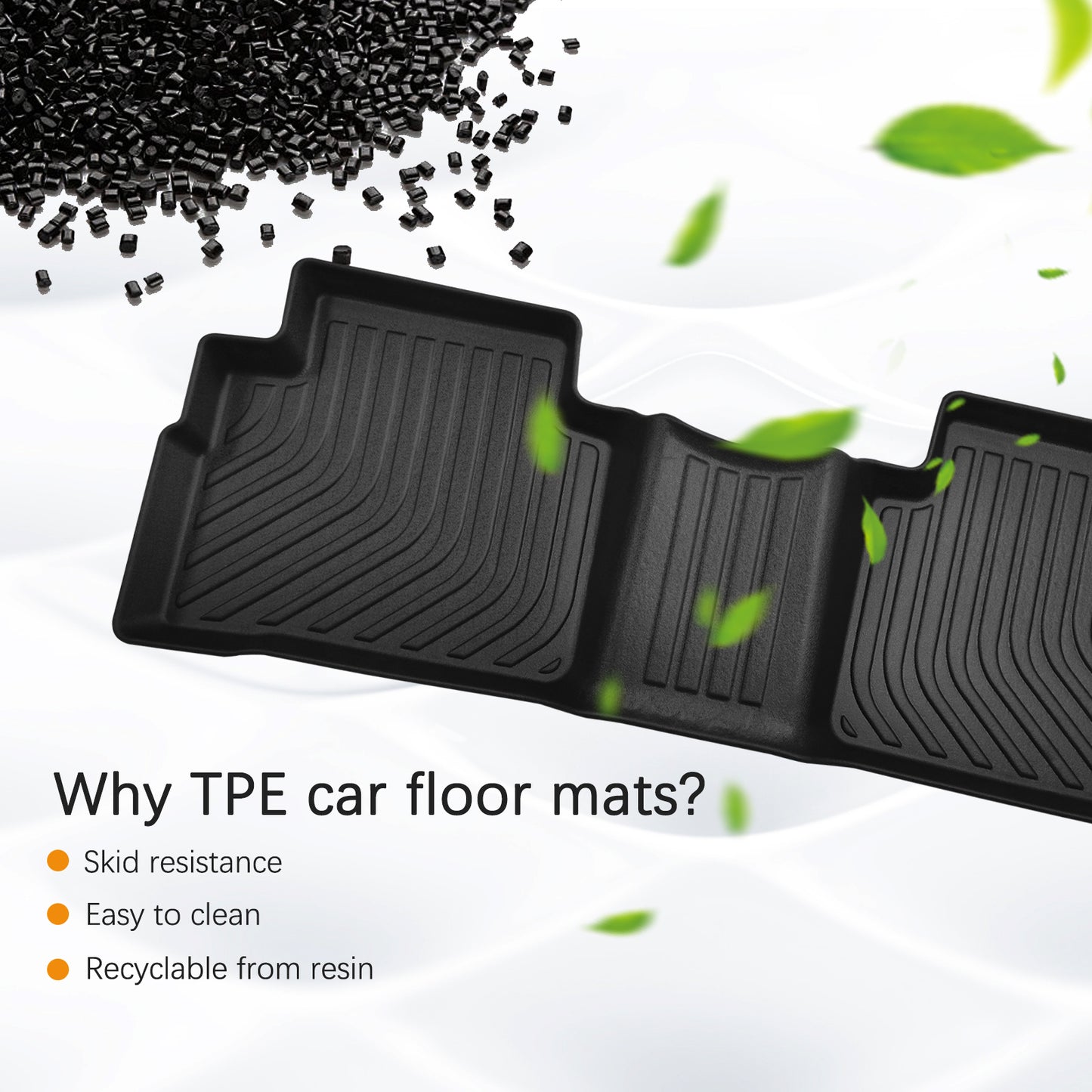 Energyywing Kia Sportage 2024 2023 Floor Mats Not Hybrid, 4 PCS Custom Fit TPE Rubber All Weather Floor Liner Front Rear Cargo Seat, Odorless | Waterproof for Kia Sportage Interior Accessories
