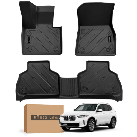 Energyywing Floor Mats Custom for BMW X5 2024 2023 2022 2021 2020 2019 Full Set Waterproof Car Mats