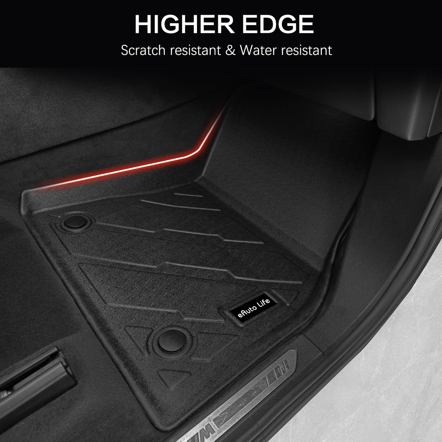 Energyywing Floor Mats Custom for BMW X5 2024 2023 2022 2021 2020 2019 Full Set Waterproof Car Mats